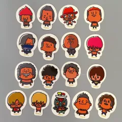 【中古】シール・ステッカー イラストステッカー コンプリートセット(全17種) 「天龍プロジェクト」