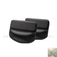 【美品・未使用新品】Ｎ－ＢＯＸカスタム 車のシートセンター隙間収納ボックス 左右２個セット スエードサイドポケット 落下防止 小物入れ シートサイドポケット汎用