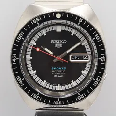 デッドストック級 保/箱付 稼働 未使用品 セイコー SBSA223 セイコー5 スポーツ 4R36-13S0 AT 黒文字盤 メンズ腕時計 OGH 7476ABC0050600のサムネイル