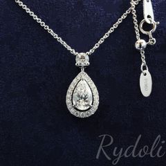 ROCCA ロッカ K18WGペンダント ダイヤモンド&ブルートパーズ - メルカリ