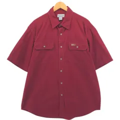 古着 カーハート Carhartt 半袖 ワークシャツ メンズL相当/eaa562742