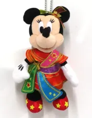 【中古】ぬいぐるみ ミニーマウス(40周年衣装) ぬいぐるみバッジ 「東京ディズニーリゾート40周年 ドリームゴーラウンド」 東京ディズニーリゾート限定