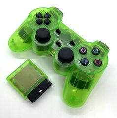 PS2 ワイヤレスコントローラー(ライトグリーン)