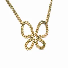 クロエ CHLOE ネックレス ペンダント バタフライ 蝶々 チェーン ゴールド色 /YI6 ■OHのサムネイル