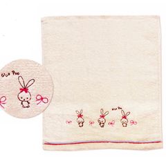 ふわり　ハンドタオル　日本製 うさぎ ラビット