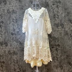 新品☆AS KNOW AS☆アズノゥアズ♪ワンピース♪インナーと2枚セット(L)