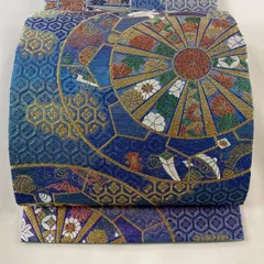 【新品未使用】佐渡理 袋帯 半期決算SALE】 【織の宝石 佐波理綴】 高級両面織袋帯 特許取得