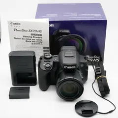 展示品★希少★Canon PowerShot SX70HS 本体　付属品あり完品 販売終了】PowerShot SX70 HS:コンパクトデジタルカメラ 通販