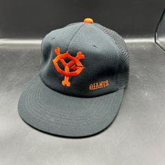 読売ジャイアンツ　キャップ　帽子　Mサイズ　ブラック　オレンジ
