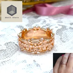 ハワイアンジュエリー リング ピンクゴールド