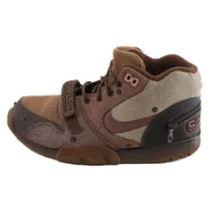NIKE (ナイキ) AIR TRAINER 1 SP CACTUS JACK Archaeo Brown エアトレーナー1 カクタスジャック トラヴィススコット ハイカットスニーカー ブラウン US10.5/28.5cm DR7515-200のサムネイル