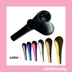 420friendly Black Leaf® マグネット式分解型パイプ（多色展開）