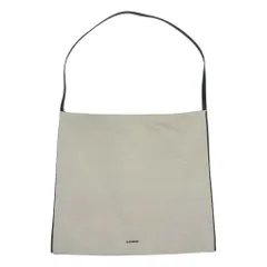 JIL SANDER ジルサンダー JSPQ850399 WQB73005 BORDER TOTE ボーダ キャンバス トート ショルダー バック ブラック系【中古】のサムネイル