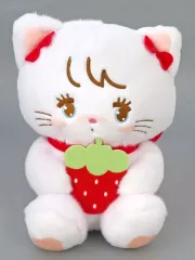 【中古】ぬいぐるみ ムース いちごBIGぬいぐるみ 「mikko illustration」