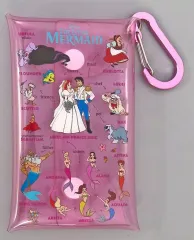 【中古】バッグ 集合 クリアポーチミニ ディズニーキャラクター相関図 「リトル・マーメイド 」