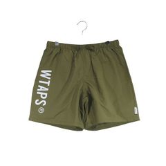 新品 WTAPS ダブルタップス 24SS SPS2002/SHORTS/NYLON.TUSSAH.PERTEX.SIGN 241CWDT-PTM08 ショーツ ナイロン タッサー パーテックス オリーブ ショート ハーフ パンツ サイズ02(M) jun