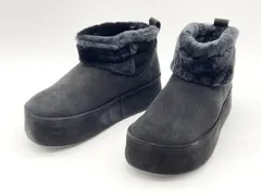 【お値引き交渉大歓迎】 新品 22.5 PALOMA BARCELO　パルマバルセロ 35 ブラック ボアショートブーツ