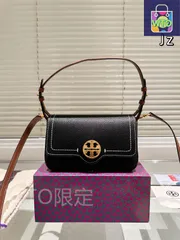 【今日WTO】Tory Burch Cowhide Leather Shoulder Bag トーリーバーチ 牛革 ショルダーバッグ 20×12cm ギフトボックス付き-WTO輸入2-CT50