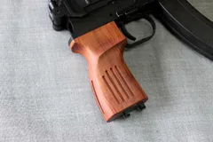 イフプロダクト If-Product  グリップ KSC製用 Vz61 木製グリップ ブビンガ材 gr-16(4571619460364)T2-1-2のサムネイル