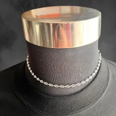 【新商品】40cm アンカーチェーンネックレス  メンズ レディース ネックレス 船 鎖 トレンド 2023 ワンポイント 錆びにくい シンプル ペア プレゼントに カジュアル きれいめ ストリートファッション 男性 女性 人気 アクセサリー 留め具付き