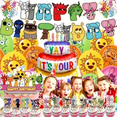 スプランキー sprunki  誕生日 バルーンセット ガーランド 風船 飾り
