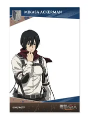 進撃の巨人_AFORCE×DRAGON HORSE 透明キャラクターカード ミカサ・アッカーマン