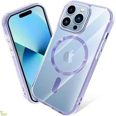 iPhone15 Pro ケース MagSafe対応 クリア 耐衝撃 アイフォン 15 Pro スマホケース ［二層TPUバンパーデザイン］米軍規格 ワイヤレス充電対応 いpほね15Pro カバー ストラップホール付き 透明 軽量 黄ばみにくい 滑り