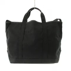 エルエルビーン L.L.BEAN タグ付き グローサリー トートバッグ green label relaxing 別注 ロゴ 黒 36324991711 /MM ■OF