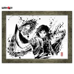 完全受注生産 激レア品！ 鬼滅の刃 墨絵コレクション 冨岡義勇 - メルカリ