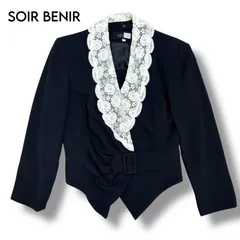 【SOIR BENIR】東京ソワール　レース襟付きデザインジャケット　7