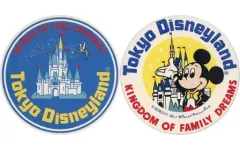 【中古】コースター ミッキーマウス＆シンデレラ城 コースターセット 「東京ディズニーリゾート40周年 メモリーゴーラウンド」 東京ディズニーリゾート限定