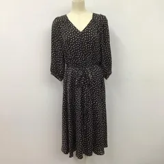 31 Sons de mode トランテアンソンドゥモード ワンピース ロングスカート ロングワンピース Vネック 五分丈 フレアスカートのサムネイル