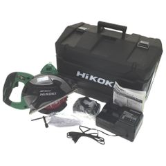 △△HiKOKI ハイコーキ  チップソーカッター 丸のこ　充電器・充電池1個ケース付き　コードレス36ｖ CD3607DA WP