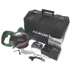 △△HiKOKI ハイコーキ  チップソーカッター 丸のこ　充電器・充電池1個ケース付き　コードレス36ｖ CD3607DA WPのサムネイル