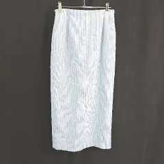 ◇ ◎ UNITEDARROWS コ－デュロイ スリット ロング タイト スカート サイズ38 ブル－系 レディース E  【1310300021629】