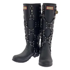 新品未使用 ノワールケイニノミヤ ハンター ブーツ noir kei ninomiya ノワールケイニノミヤ × HUNTER ハンター