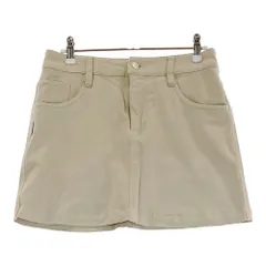 サイズ：0 JACK BUNNY ジャックバニー  インナー付 ストレッチスカート  ベージュ系 [240101467713] ゴルフウェア レディース ストスト