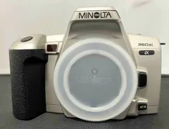 MINOLTA 360 si【完動品】一眼レフカメラ　フィルムカメラ MINOLTA 360si α フィルムカメラ レンズ付き ミノルタ - メルカリ