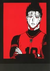 【中古】キャラカード 馬狼照英(腕組) 「ブルーロック シークレットモノクロカード」