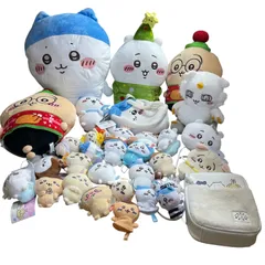★ ちいかわ グッズ  大量  33点 まとめ商品 ぬいぐるみ、あのこBIGぬいぐるみ、セリフつきマスコット、ご当地マスコット 2.55kg