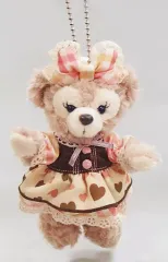 【中古】ぬいぐるみ シェリーメイ ぬいぐるみバッジ 「スウィート・ダッフィー2017」 東京ディズニーシー限定
