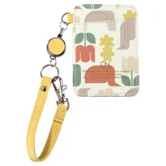 ☆ フォーゲルヴェンネOF ☆ Wpc.Patterns プリントリール付きパスケース wpc パスケース W168 ワールドパーティー リール付きパスケース 定期入れ パスケースリール付き リール付き 合皮 リール付きカードケース 落ちない おしゃれ