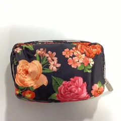 レスポートサック　LeSportsac　ポーチ　小物入れ　メイクポーチ　　　　　　　　E-S