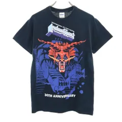 ギルダン プリント 半袖 Tシャツ S ネイビー GILDAN メンズ 古着 【240407】 メール便可
