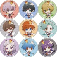 【中古】バッジ・ピンズ [単品] 集合 描きおろしちびキャラ缶バッジ9個セット 「Switchソフト CharadeManiacs for Nintendo Switch アニメイト限定セット」 同梱特典