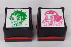 【中古】雑貨 竈門炭治郎＆竈門禰豆子 スタンプ2個セット 「劇場版 鬼滅の刃 無限列車編×ローソン」 Loppi・HMV＆BOOKS online限定