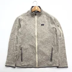patagonia ☆ ベターセーター フリース ジャケット 肩ジップ◎ グレー レディース M 定番 登山 アウトドア キャンプ パタゴニア■EA188