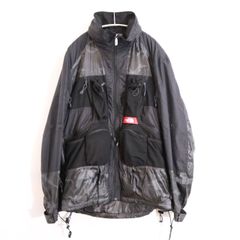 【中古A】JUNYA WATANABE MAN ジュンヤワタナベ マン × THE NORTH FACE ザノースフェイス M メンズ ウインドジャケット 19SS TNF TR ZERO×ナイロンタフタプリント カスタマイズ J923 再構築 中古A 古着
