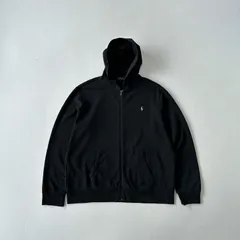 ラルフローレン  ジップパーカー　ポニー刺繍ロゴ 現行タグ　Polo Ralph Lauren Y