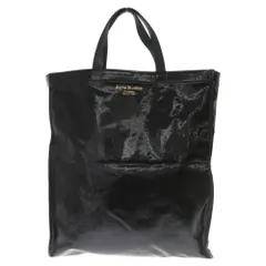 Acne Studios (アクネ ストゥディオズ) オイルクロストート トートバッグ ブラック BAGS000065のサムネイル